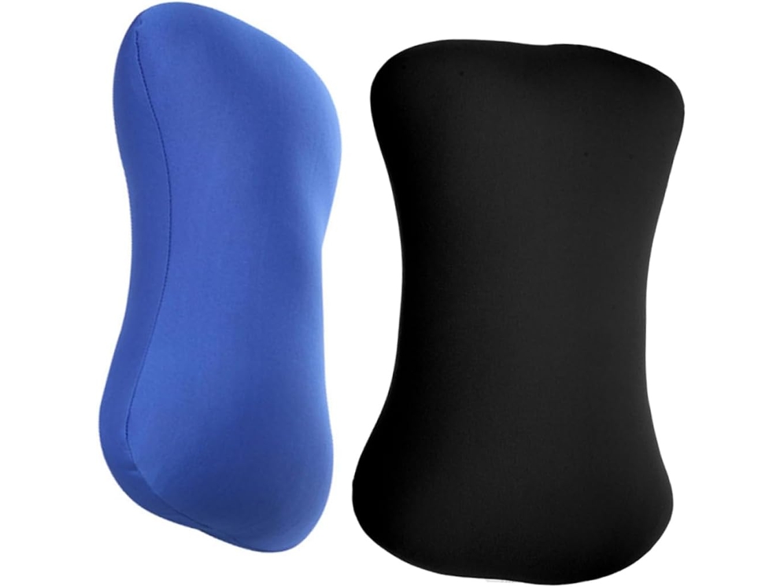 Conjunto De 2 Mini Travesseiros Espuma Portáteis Para O Pescoço, Confortáveis Para Dormir, Ideais Para Viagens, Carro
