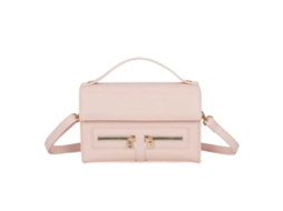 Bolsa De Ombro Feminina Com Bolso Frontal Duplo Com Zíper