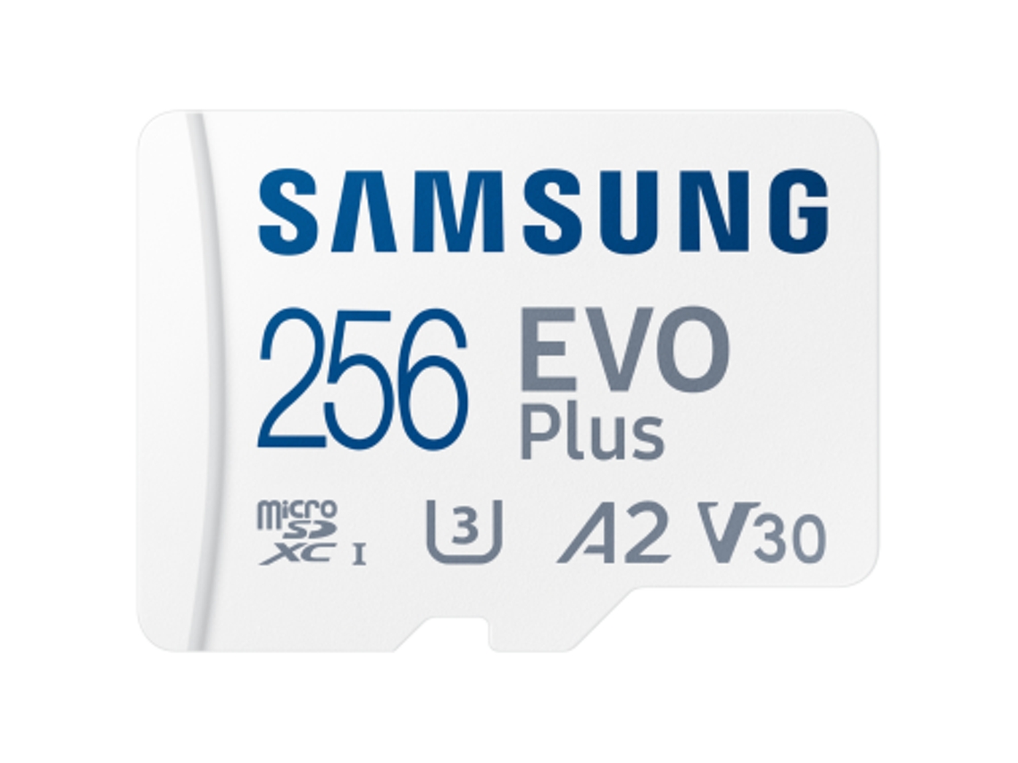 Cartão de Memória MicroSD SAMSUNG 256GB EvoPlus