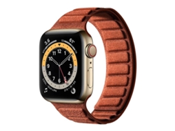 Bracelete Apple Watch Camurça Imanação Quadrada Fecho Magnético XIAOMOYU