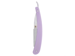 Porta Rasoir Clásico Plegable Barbería Morado