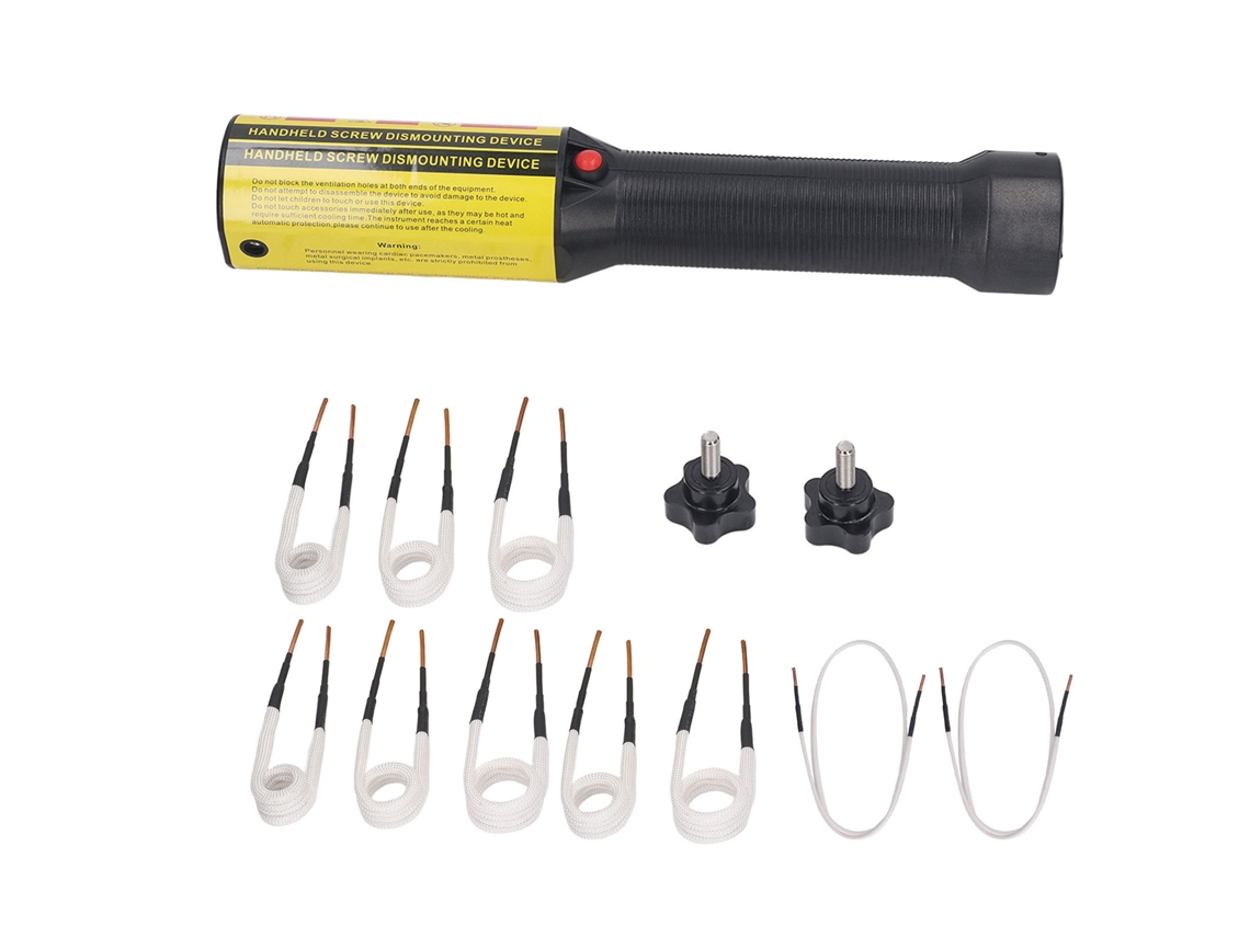 Kit De Aquecimento Por Indução Magnética Laxiscreed Para Soltar Parafusos Sem Fogo
