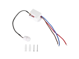 Interruptor Inductivo Pir De Movimento Mini Ajustável De Alta Sensibilidade Com Retardo Temporal 110‑240v
