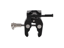 V Lock Battery Adapter With Crab Clamp Aluminum Alloy Mount Accessories For Tripod Light Stand Rod LAXISCREED