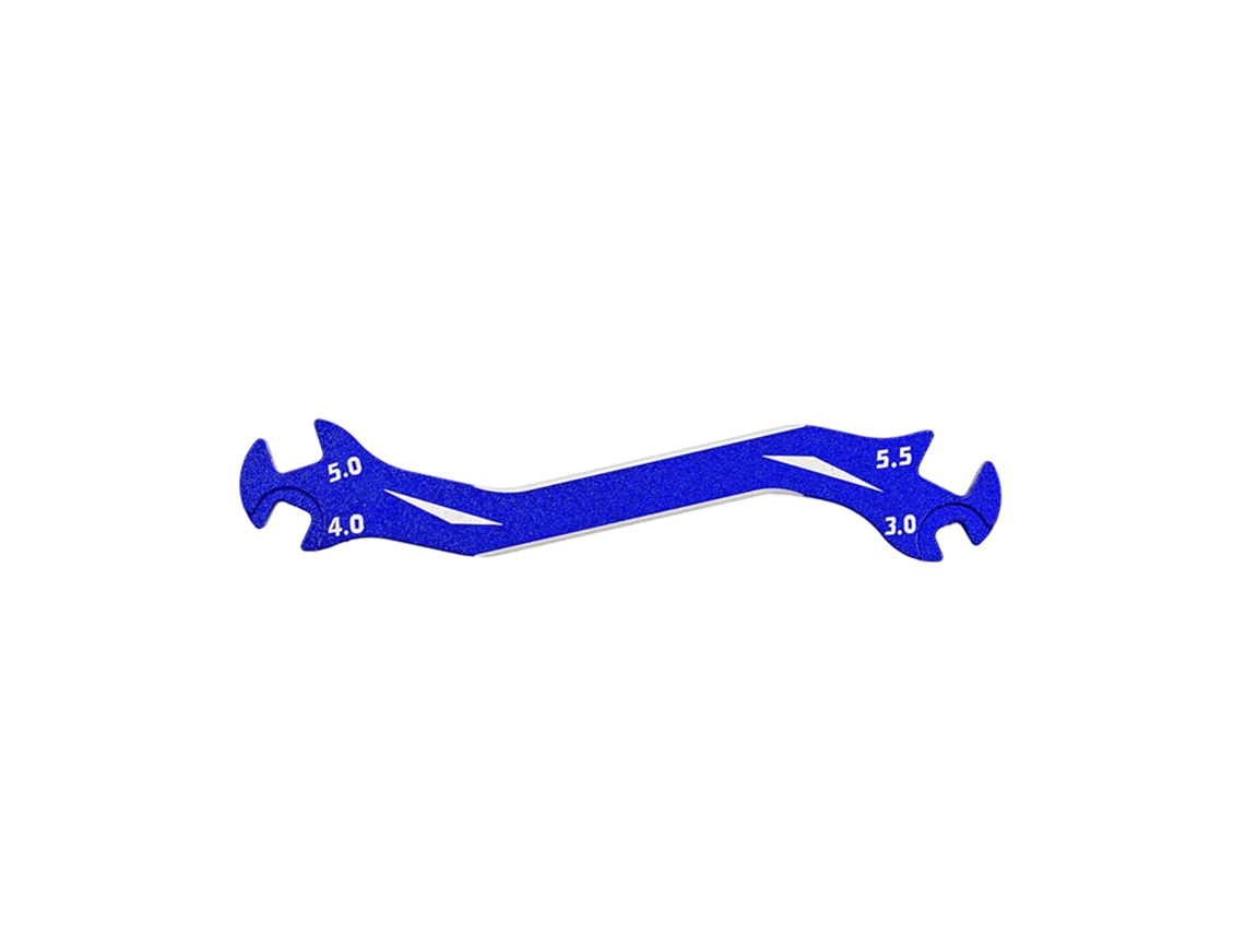 Ferramenta Para Carro Controle Remoto Chave De Porca Multi Parafuso 3mm 4mm 5mm 5.5mm Peças De Reposição Azul