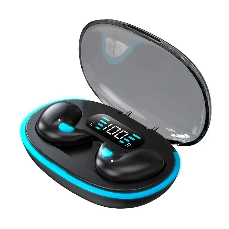 (preto) Mini Fones De Ouvido Tws Com Cancelamento De Ruído, Para Esportes, Jogos, Sono E Hi-fi.