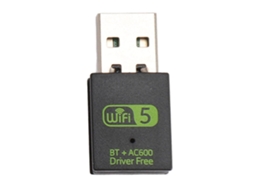 2026 adaptador Usb Wifi5 Bluetooth 600mbps