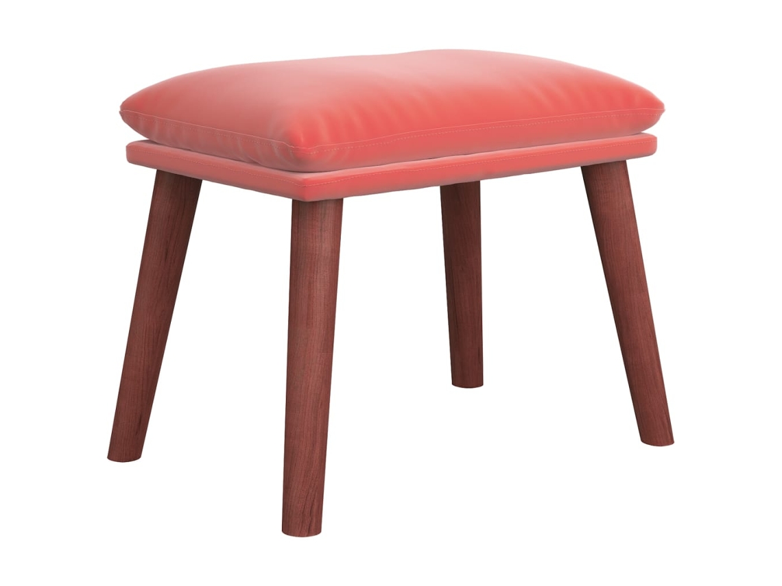 Footstool, Footstools Vidaxl Cor-de-rosa Veludo (n/a)