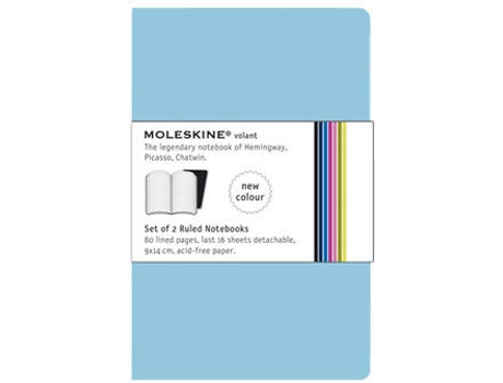 Caderno MOLESKINE Volant de Endereços XS Azul Claro