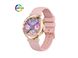 Relógio Inteligente Bestvite HK88 AMOLED com Chamadas Bluetooth (Rosa)