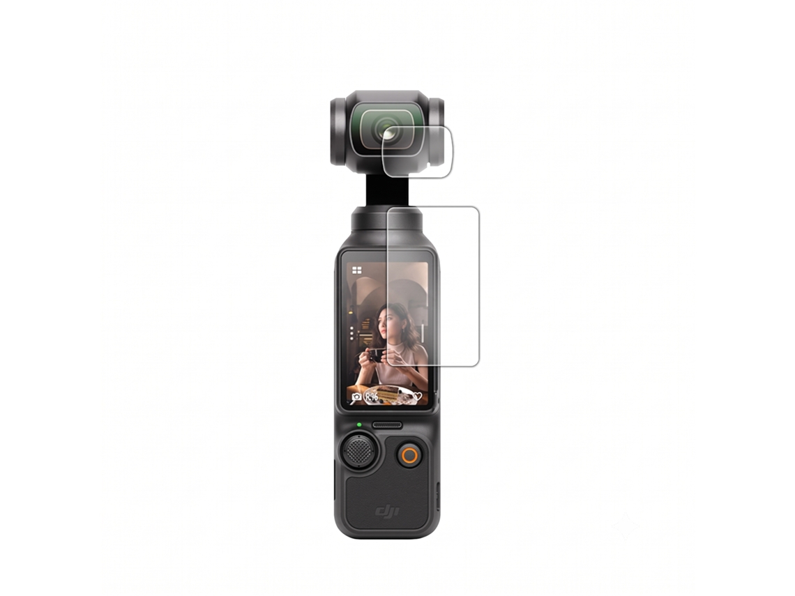 Película De Vidro Temperado Ar Szsmart Bh03 Para Dji Osmo Pocket 4, Protetor De Lente E Ecrã 9h De Alta Transmitância, Antirreflexo, Ultrafino 0.3mm