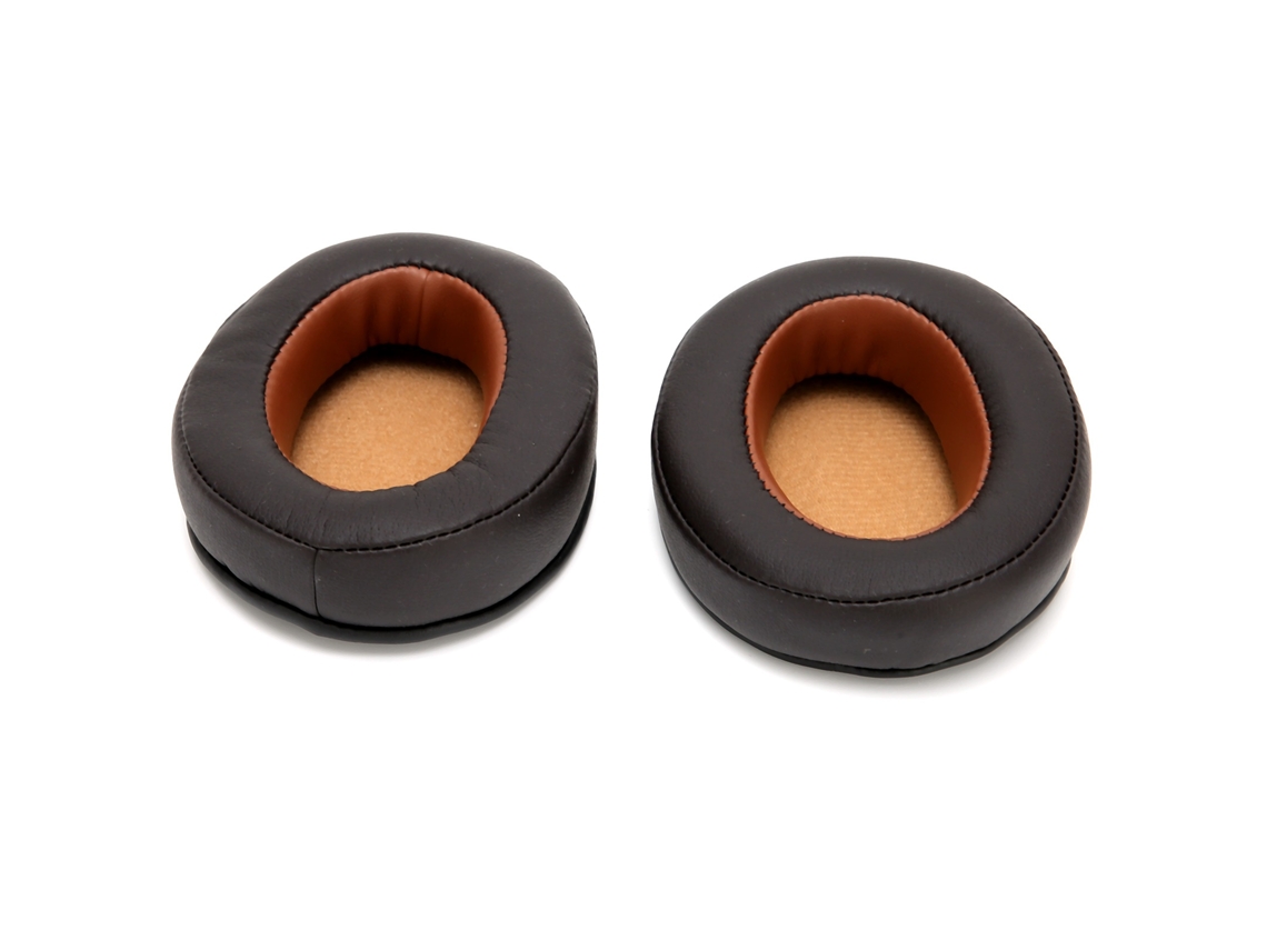 Protetores de fone de ouvido Lurelia para Sennheiser Momentum 2.0 (marrom), com couro sintético e espuma viscoelástica, marrom