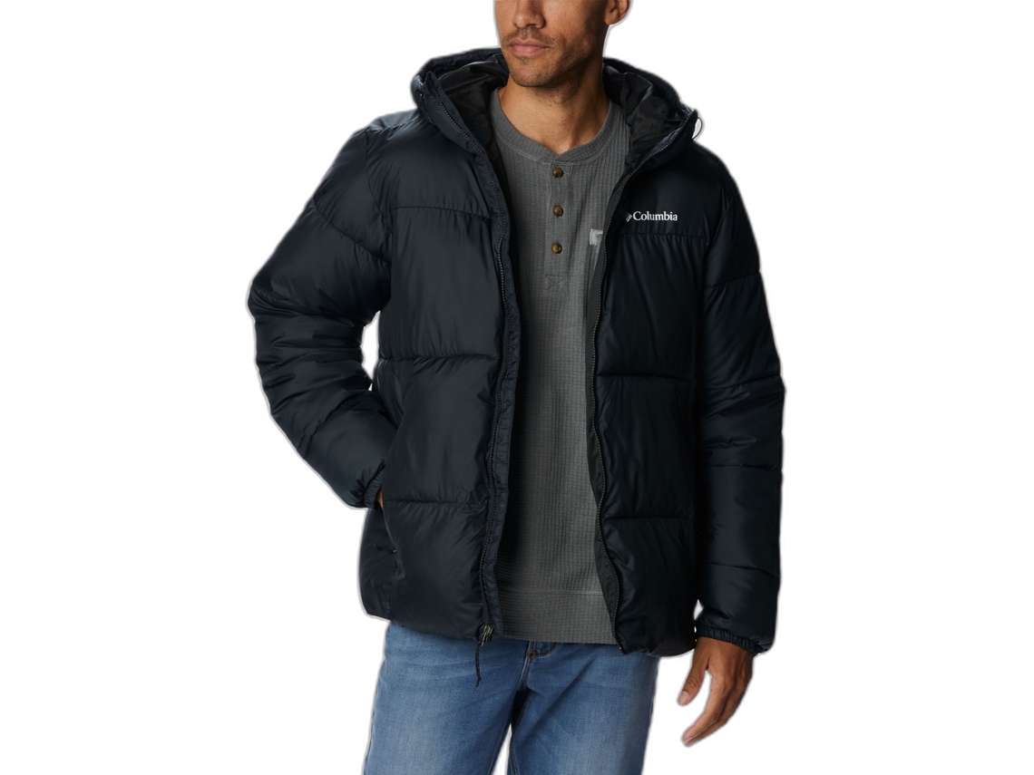 Casaco COLUMBIA Homem XL Preto Worten.pt