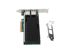 Laxiscreed Placa De Rede Pcie X8 10g Para Alta Velocidade E Conectividade Profissional