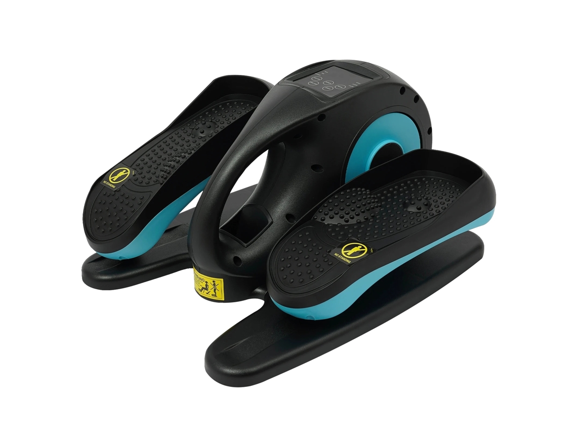 Máquina Elíptica, Controle Remoto, 5 Níveis De Velocidade, Azul