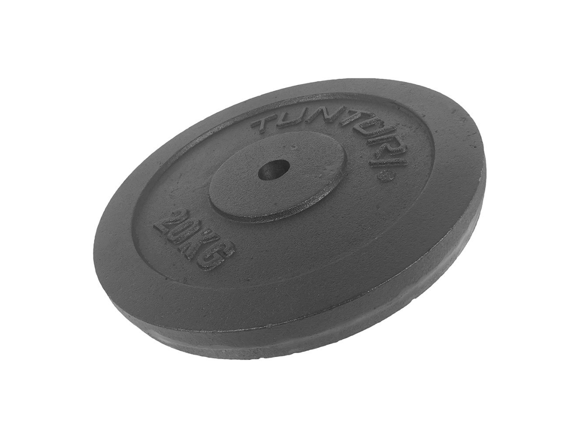 Disco de Peso 20Kg Preto 20 kgtunturi