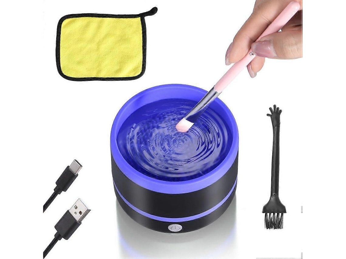 Limpador De Pincéis Elétrico Usb Para Artistas Que Trabalham Com Acrílico, Aquarela, Óleo E Guache, Além De Maquiagem. Nostalgia88