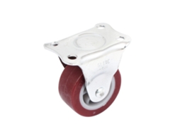 Rodízios Com Rolamentos Aexit 50mm X 22mm Com Base Me, Borracha, (código 268l922)