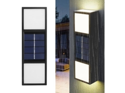 Luminária solar de parede Ip65, à prova d'água, com iluminação Led AQUAFORGE