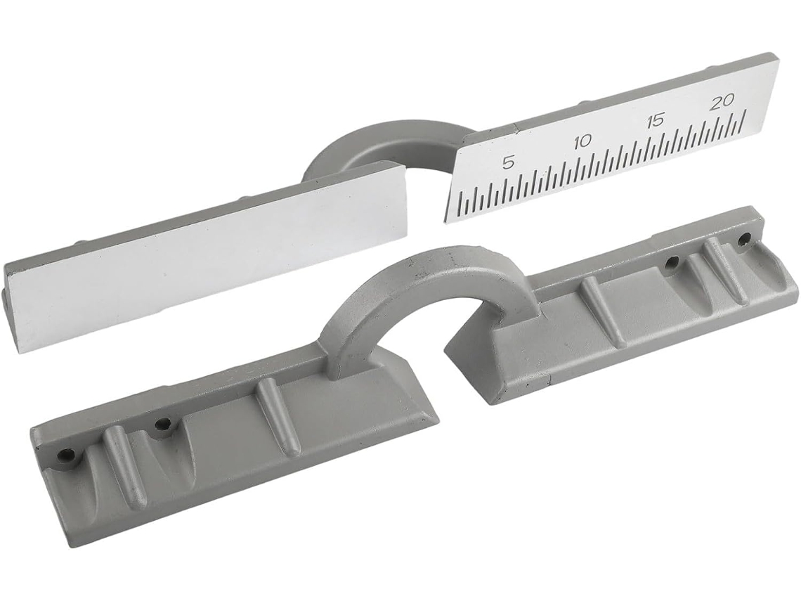 Placa De Apoio Espessa Zyncue 255 Para Serra Alumínio, 480mm 18, 9pol, Preta Branca, Ferramentas Manuais De Construção