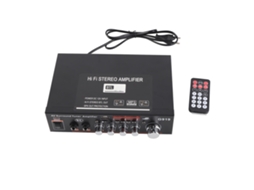 Amplificador Bluetooth 919 Mini Com Fm E Cartão