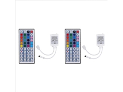 Controlador Led Dc12v + Controle Remoto De 44 Teclas - Caixa De Controle Rgb_glo