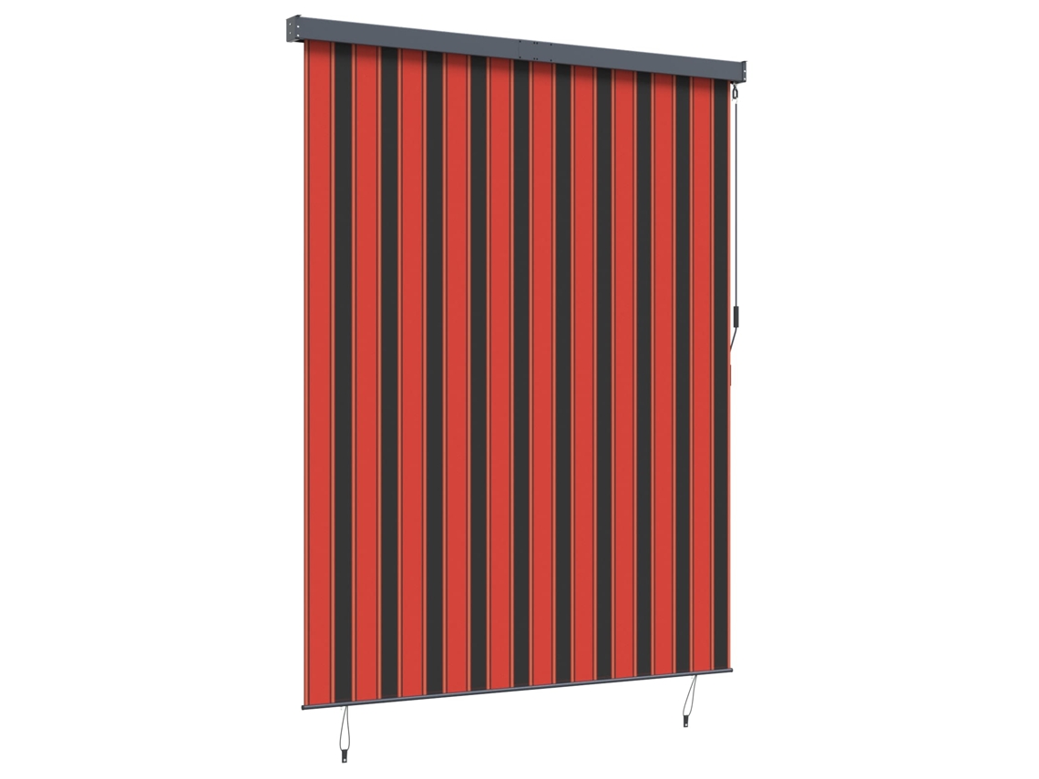 Estores de Rolo Laranja e Marrom 200 X 250 Cm Tecido e Alumínio MAISON EXCLUSIVE