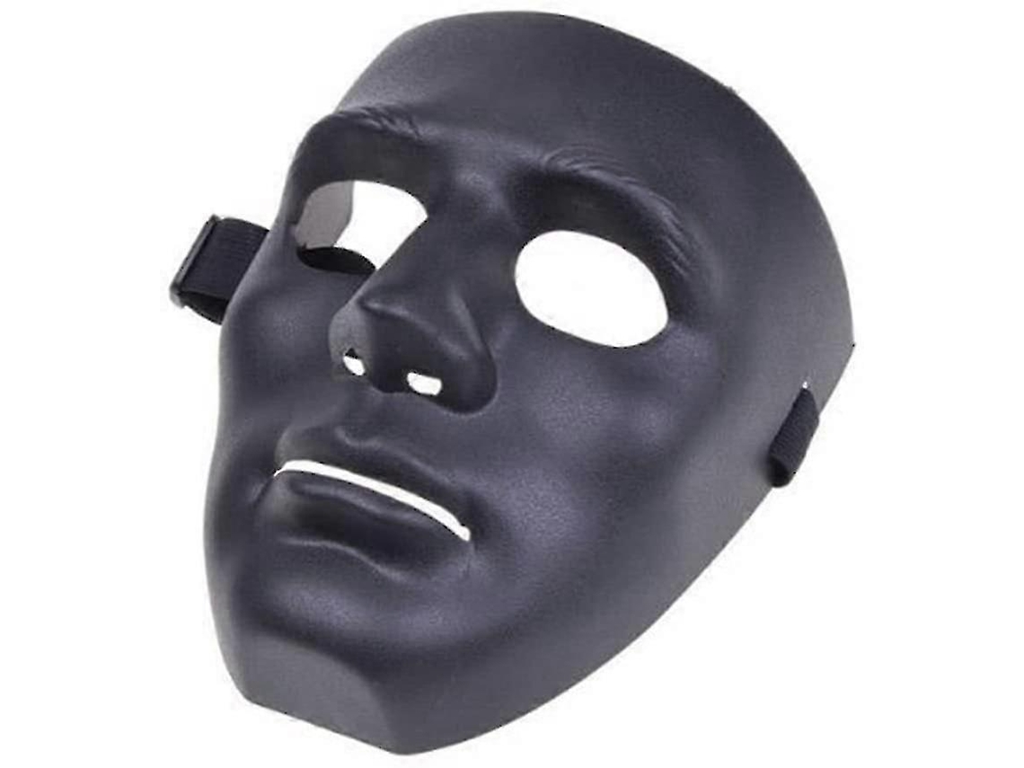 Máscara De Dança Hip-hop Para Cosplay, Máscara Para Baile De Halloween - Preta