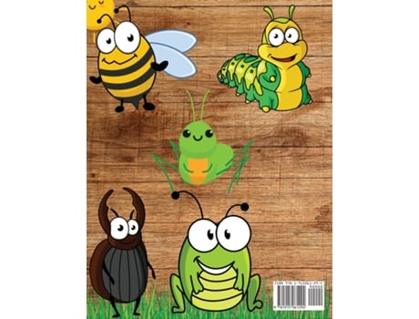 Livro Bug Coloring Book For Kids Insects Coloring Book For Toddlers And Preschoolers With Large Pictures De Manlio Venezia (inglês)
