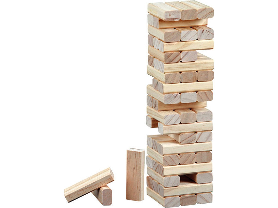Philos Madeira torre em queda 75 x 75 x 285 mm