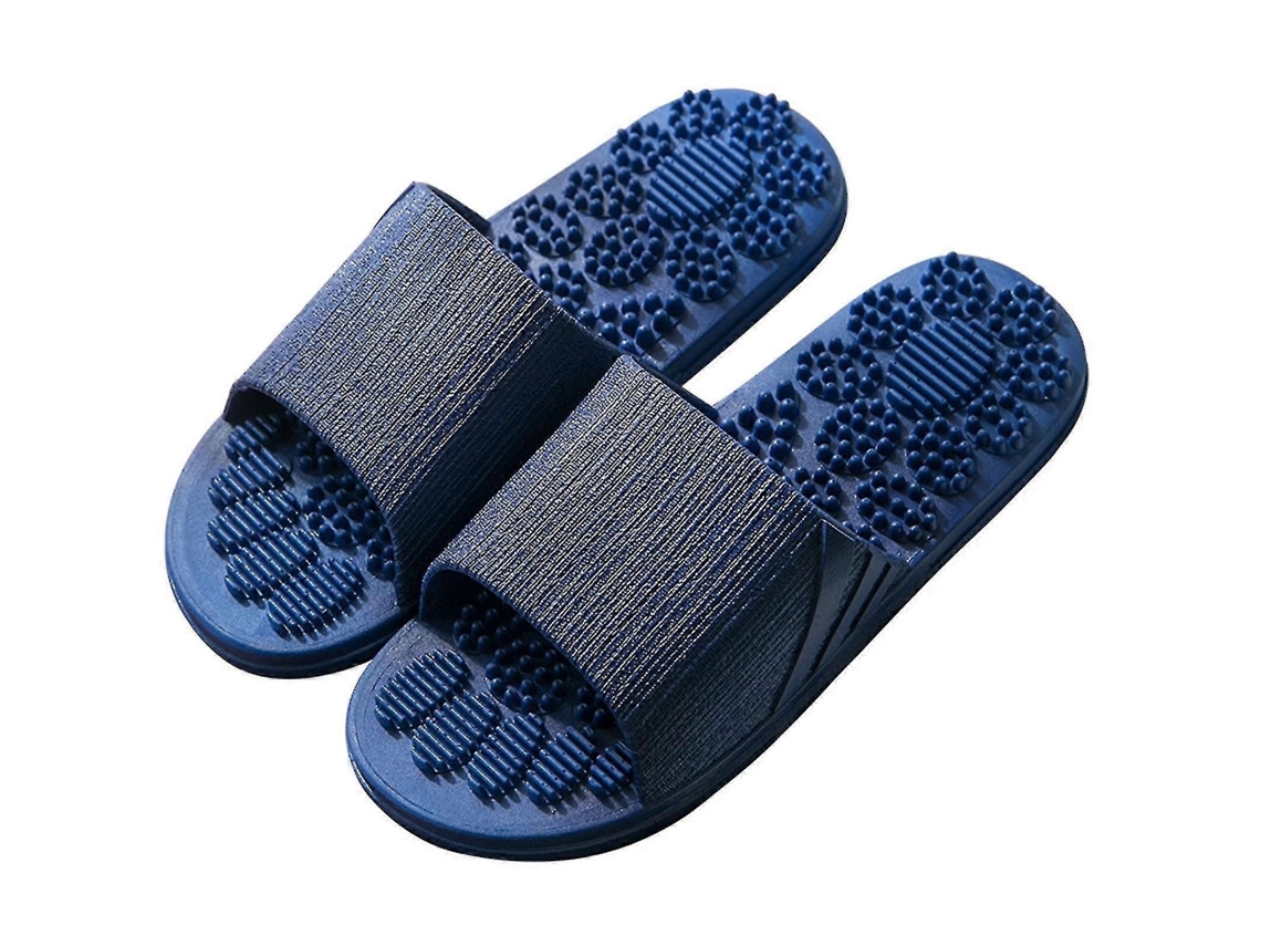 Chinelo De Massagem Luxo Com Massageador Acupressão Para Os Pés, Contas Alívio Do Estress E Nos Pés.