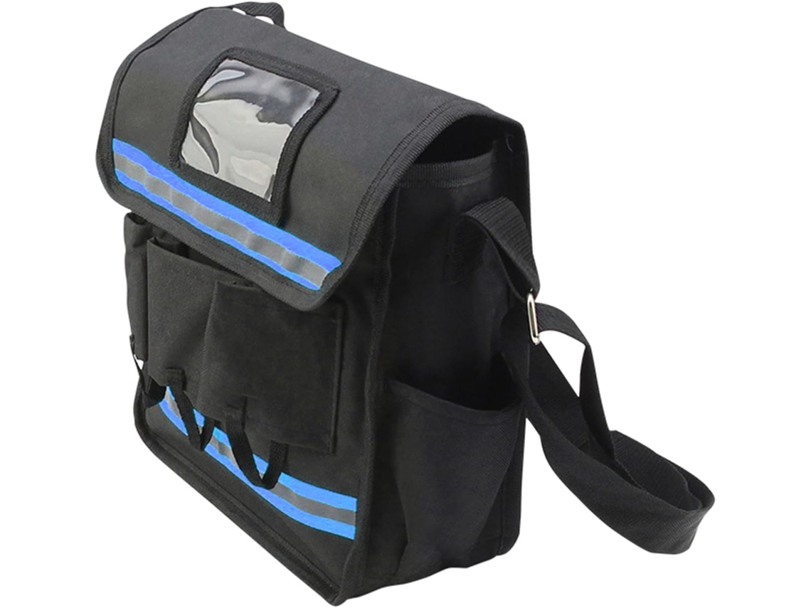 Bolsa De Ferramentas Em Tecido Oxford Com Grande Capacidade Armazenamento, Ideal Para Eletricistas, Organização E
