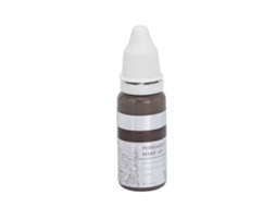 Tinta De Tatuagem De Sobrancelha Semi Permanente Pigmento Microblading Natural Cinza 15ml Acessório Profissional