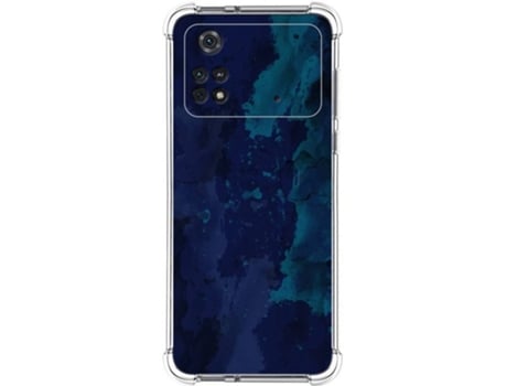 Capa para Xiaomi Poco M4 Pro 4G TUMUNDOSMARTPHONE Desenhos Anti golpes Aquarela 13 Multicor