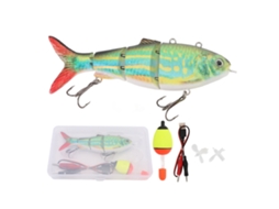 Isca de Pesca Elétrica Recarregável Usb com Led | S/MARCA