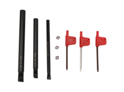3pcs Sclcr06 Porta-ferramenta De Torneira Com 10pcs Insertos Ccmt 060204 Alta Qualidade