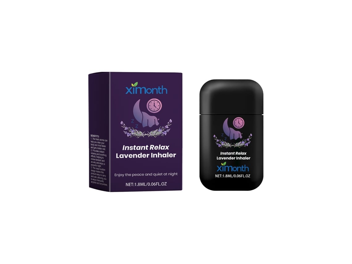 Inalador Nasal Lavanda Ximonth Sono Tranquilo