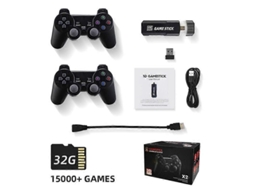 Data Frog Dendy Game Console Retro Video Game Stick 4k Hdmi Controlador Compatível com 40000 + Jogos Clássicos para Ps1 / Fc / Gba GOKOCO