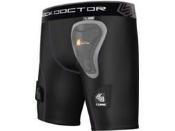 Proteção corporal SHOCK DOCTOR Core Compressão Hockey Preto (XL)