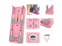 Prancha De Fitness, Rebate Automático, Treino De Corpo Inteiro, Rosa