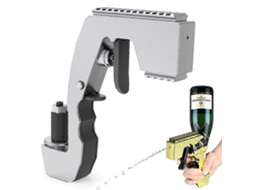 Pistola De Cerveja Engraçada Com Tampa De Vinho, Espumante E Champagne Para Festas E Aniversários Nostalgia88 (25 26 Unidades)