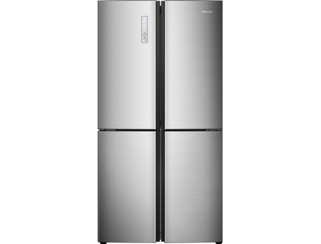 Frigorífico Americano HISENSE RQ689N4AC2 (No Frost - 181 cm - 542 L - Inox) — No Frost | Refr. 362 L Cong. 180 L