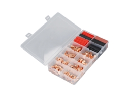 Kit De Terminais E Tubo Termo-retrátil Laxiscreed Para Cabos De Bateria Em Cobre Reforçado