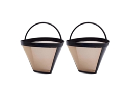 Filtro De Café Em Malha, Utensílio Reutilizável, Cesto Para Coador Acessório Máquinas Cônicas Nº 4