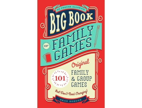 Livro Big Book of Family Games de Brad Berger (Inglês)