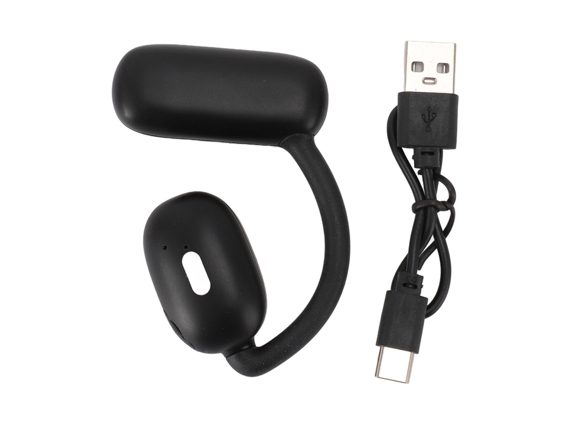 Fones De Ouvido Open Sport Bluetooth V21 Carregamento Rápido Estéreo Para Android Preto Em Caixa