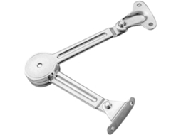 Barra De Suporte Metálica Com Para Armários Cozinha E Guarda-roupas.
