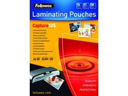 Bolsas de Plastificação FELLOWES 5309302 Transparente (50 un - A2)