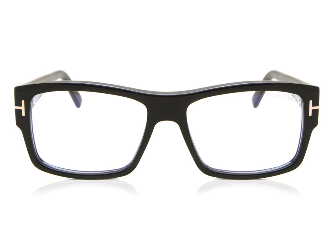 Ft5941 B Blue Light Block 001 55 Unissex Óculos De Grau Tom Ford