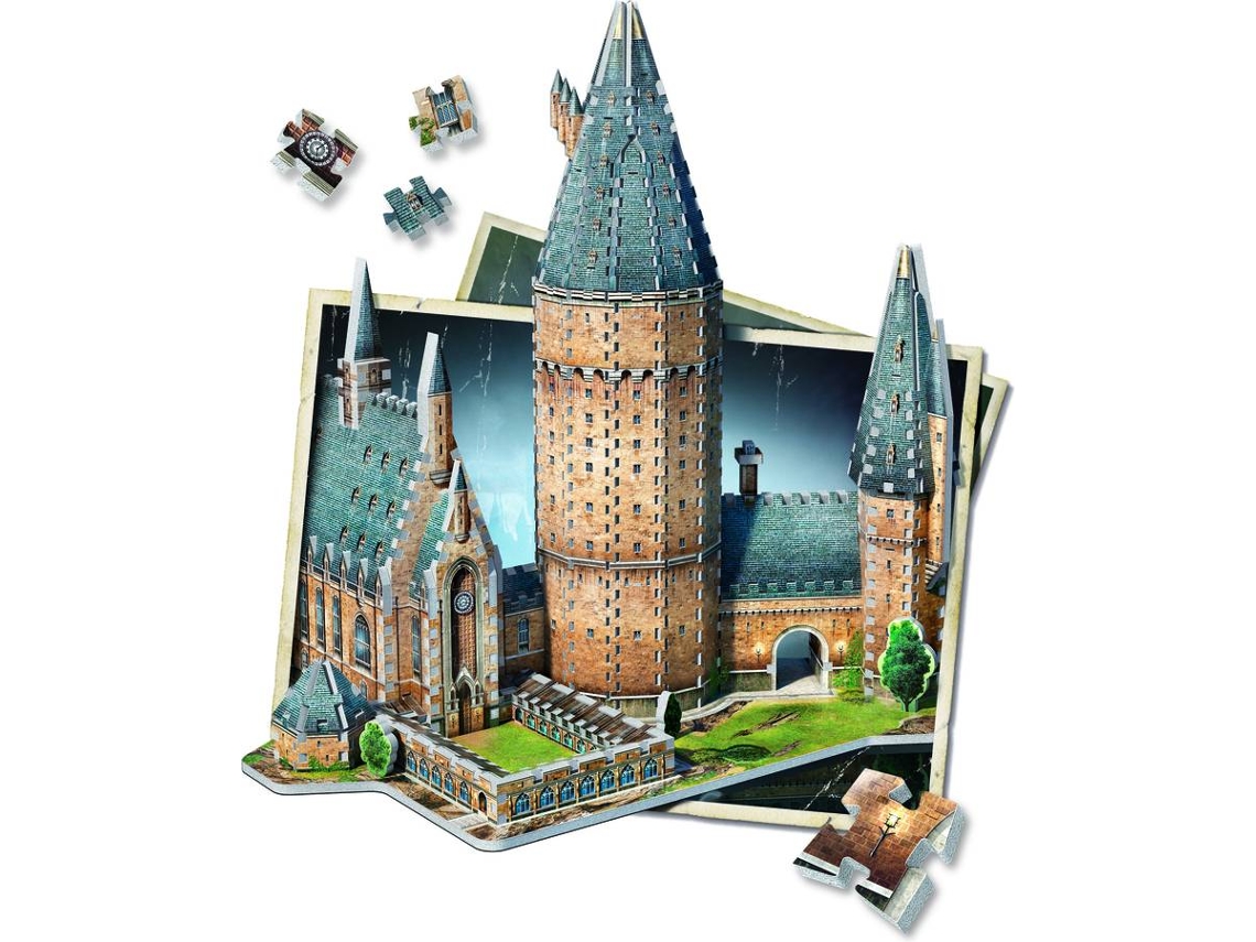 Puzzle 3D HARRY POTTER Great Hall (Idade Mínima: 12 - 850 Peças)